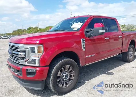 2022 Ford F-250 Limited z USA, uszkodzony, nr VIN 1FT7W2BT4NEF02147